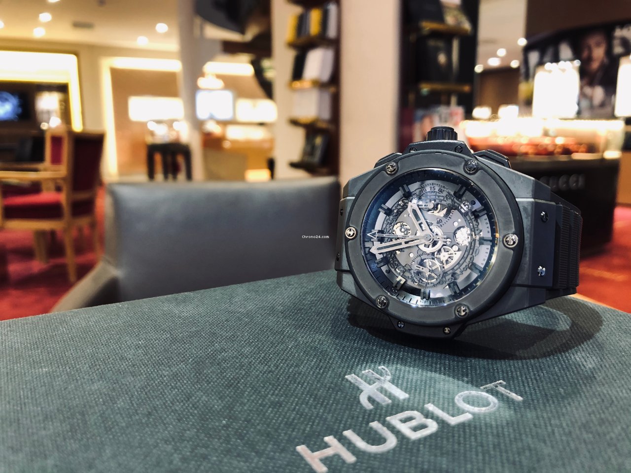 IMG_9081 Hublot King Power Mens watch Unisex Automatic Ceramic 701.CI.0110.RX Replica 8