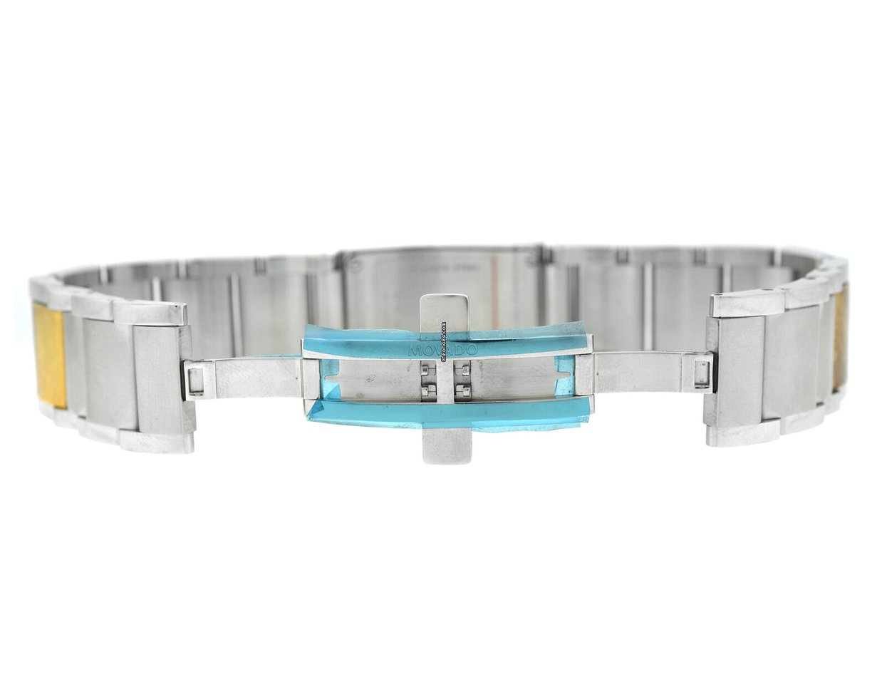 Movado Elliptica Womens watch Quartz Gold Steel 84 H5 1431 Replica 8