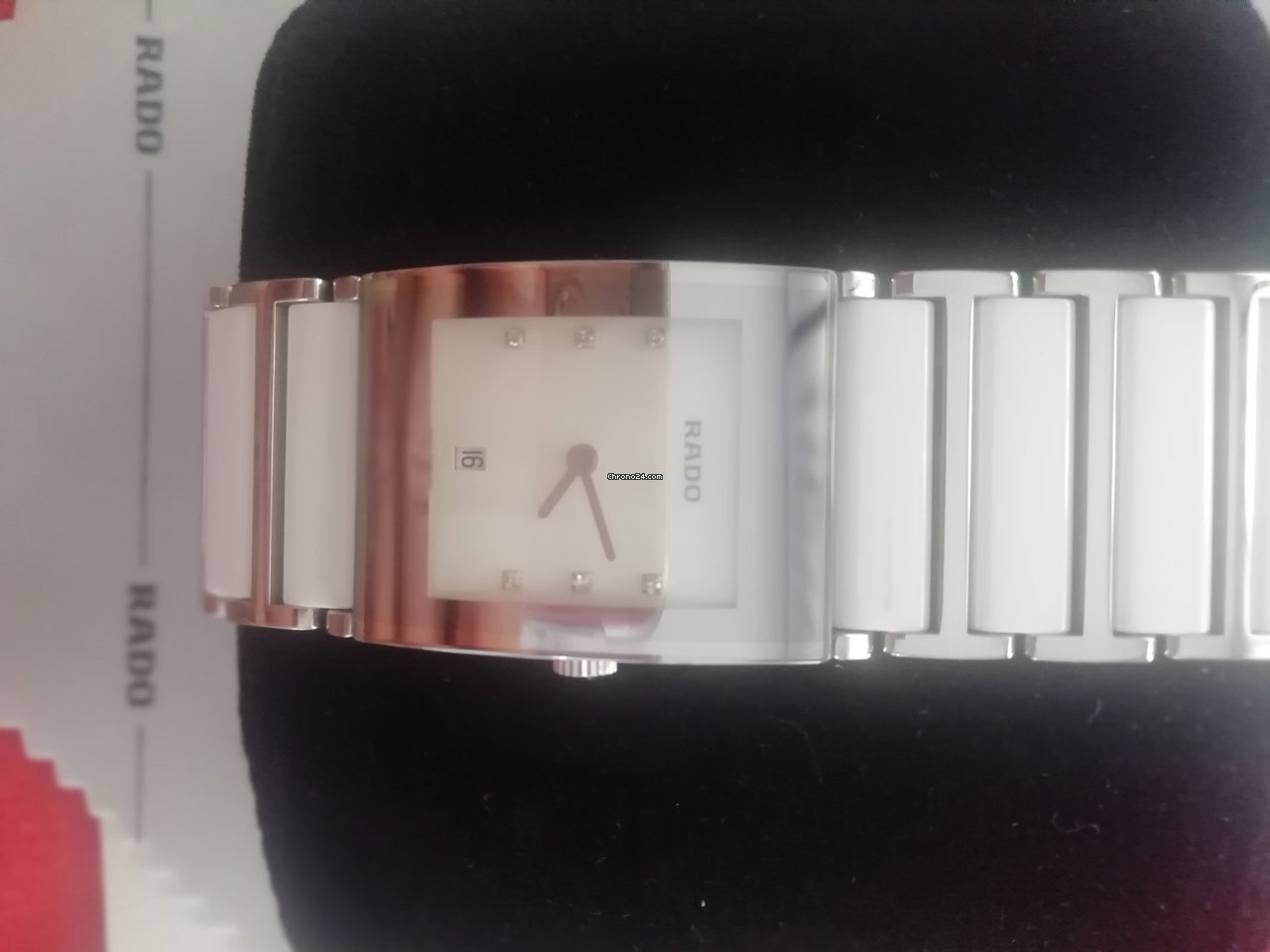 IMG_9081 Rado Integral Mens watch Unisex Quartz Steel R20746901 Replica 8