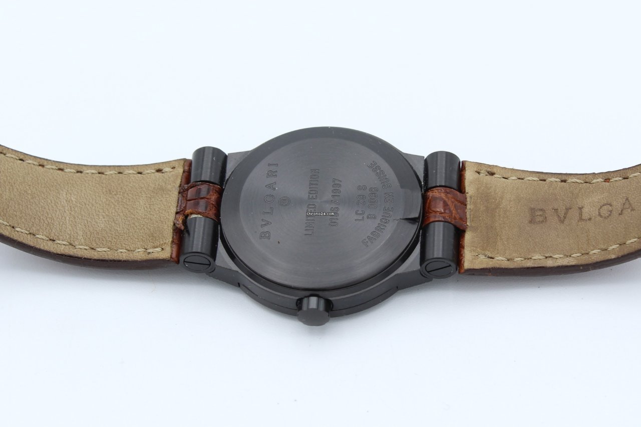 Bulgari Diagono Mens watch Unisex Quartz Steel LC29SG Replica 8
