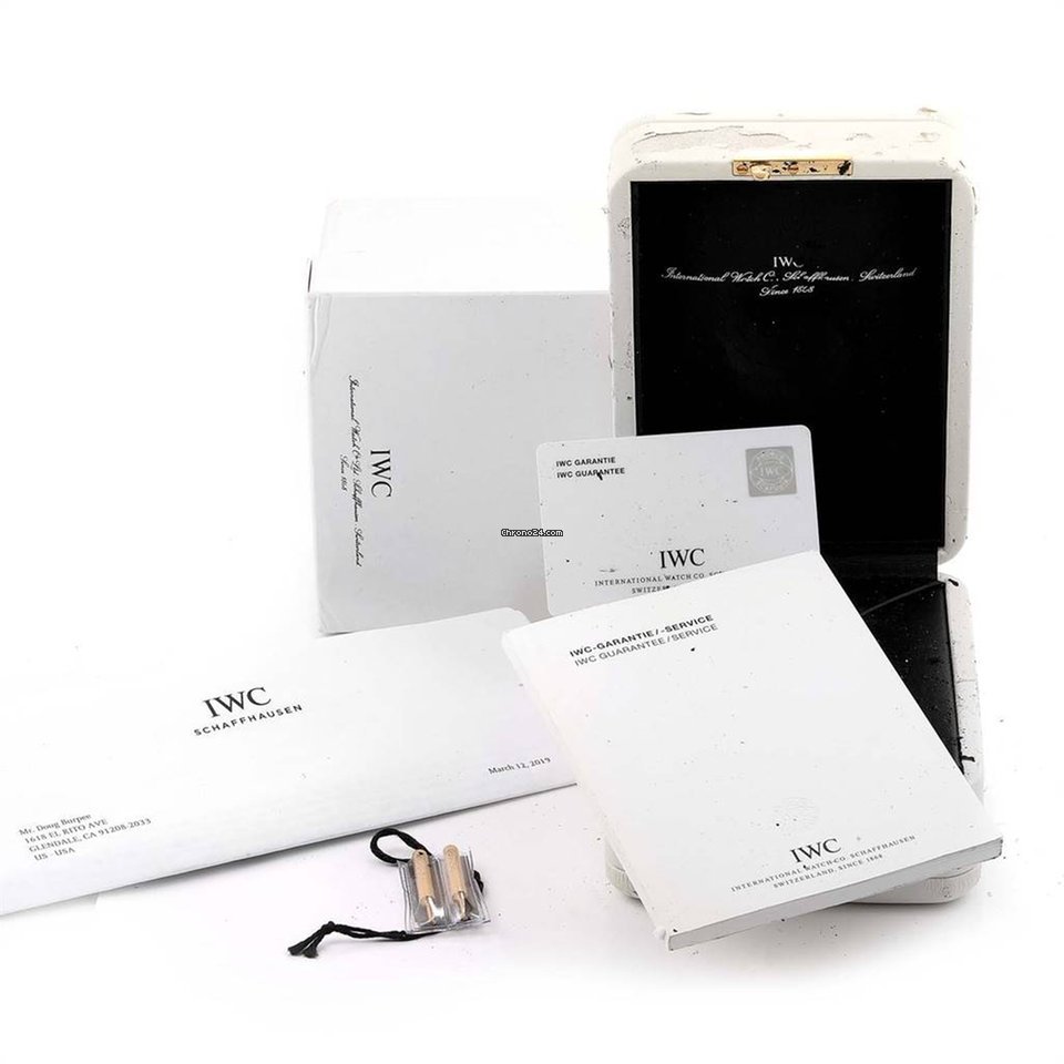 IMG_9081 IWC Pilot Mark Mens watch Unisex Automatic Steel IW325505 Replica 8