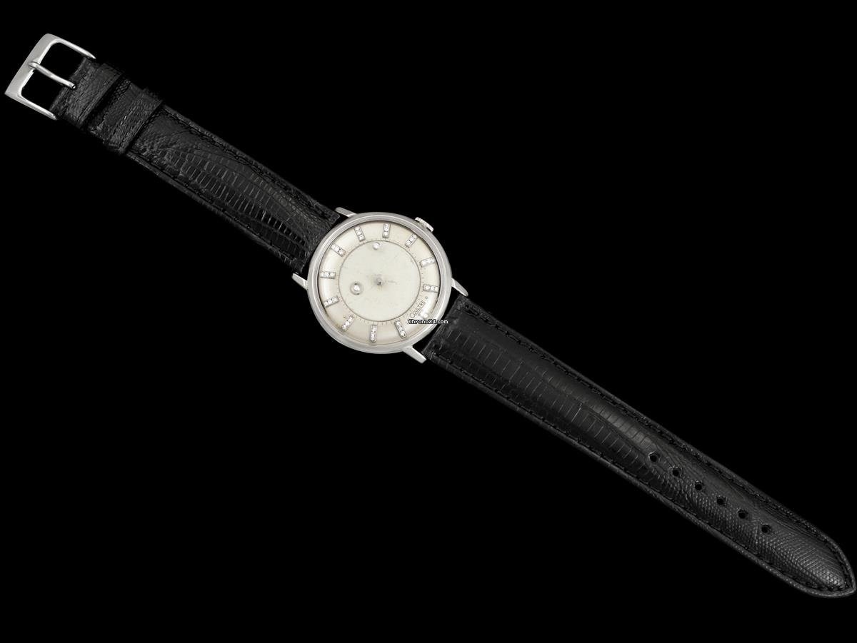 IMG_9081 Jaeger-LeCoultre Mens watch Unisex Manual winding White gold 7119 Replica 8