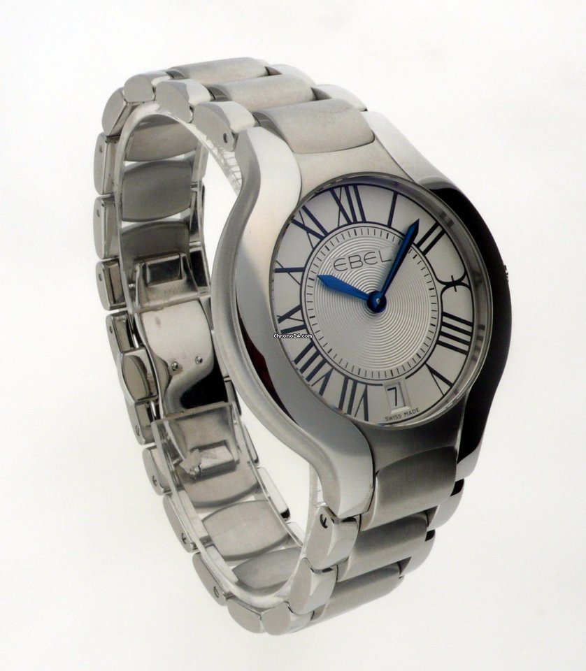 IMG_9081 Ebel Beluga Womens watch Quartz Steel 1216070 Replica 8