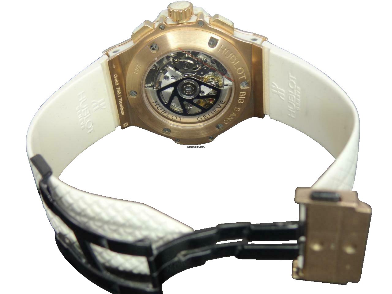 IMG_9081 Hublot Big Bang 44 mm Mens watch Unisex Automatic Rose gold 301.PE.230.RW Replica 8