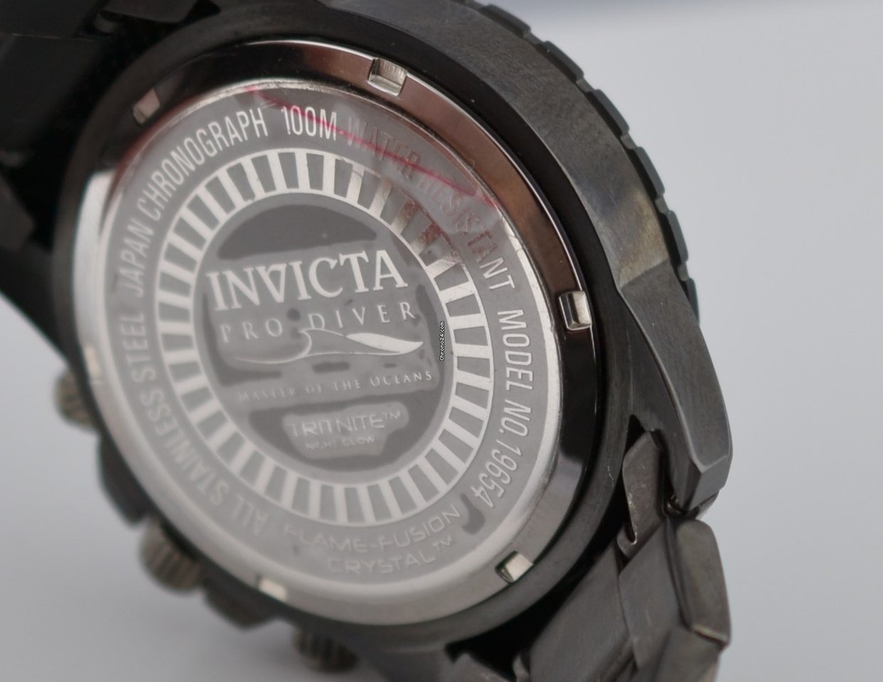 Invicta Mens watch Unisex Quartz Steel 19654 Replica 8