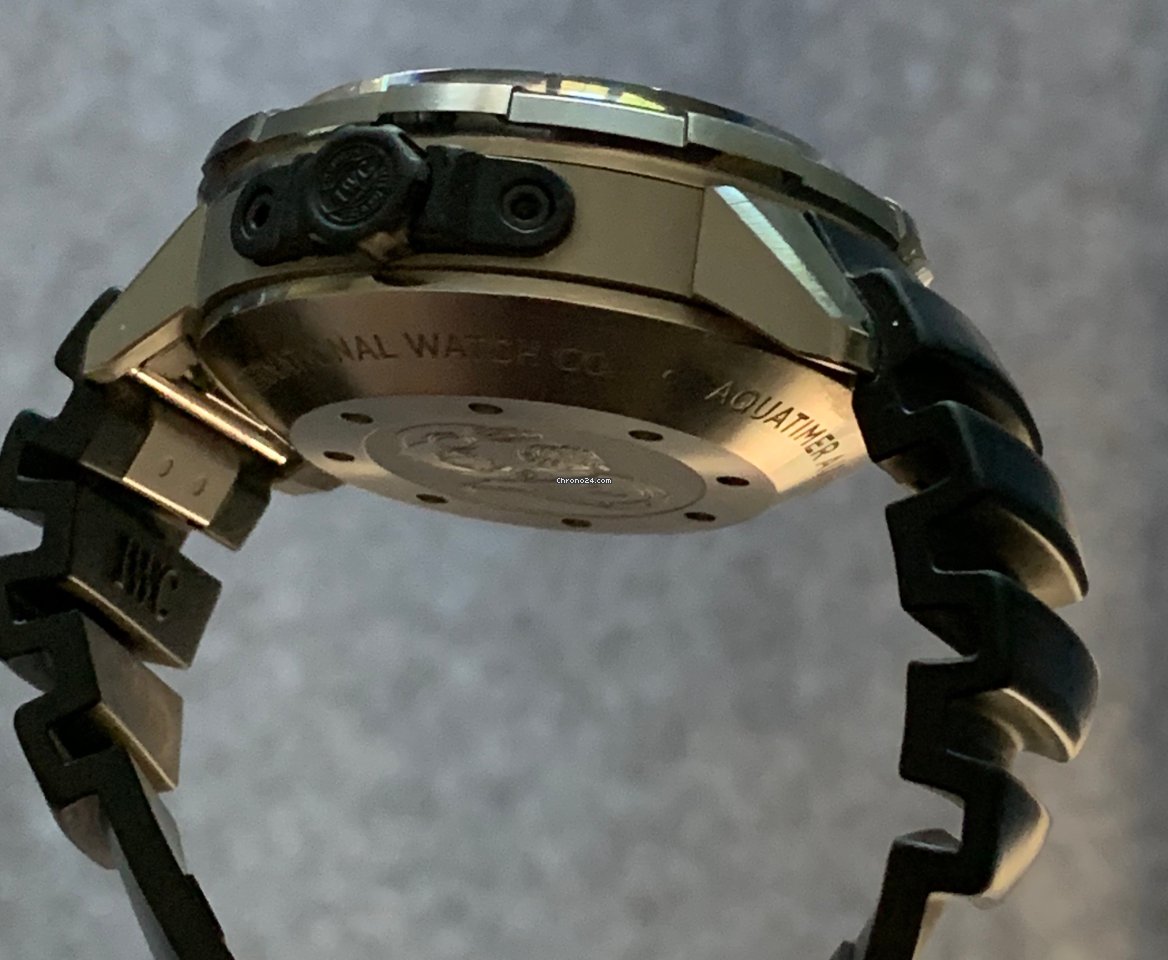 IMG_9081 IWC Aquatimer Automatic 2000 Mens watch Unisex Automatic Titanium IW358002 Replica 8