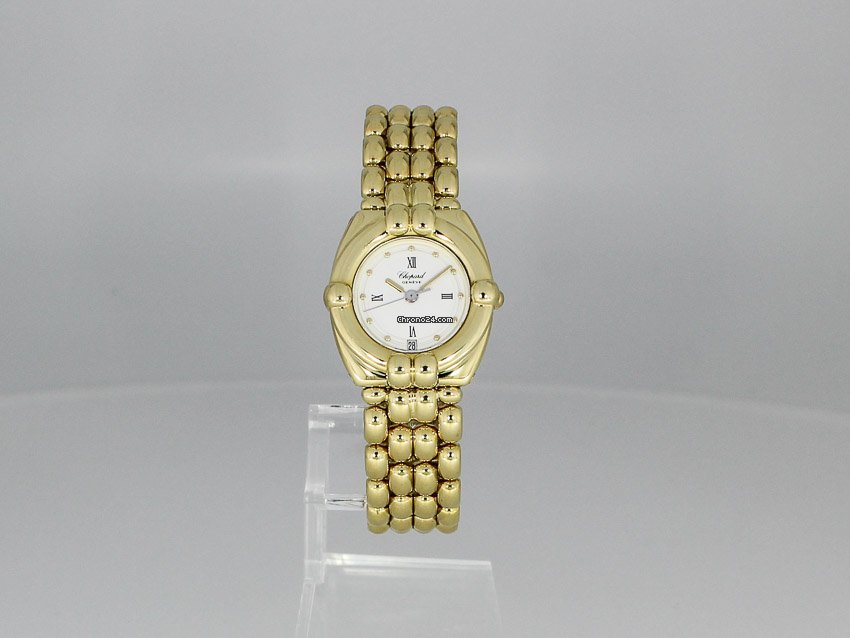 IMG_9081 Chopard Gstaad Womens watch Quartz Yellow gold 32 5120 Replica 8