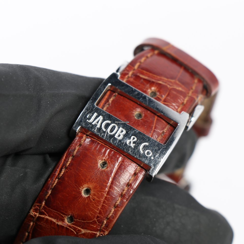 IMG_9081 Jacob & Co. Five Time Zone Mens watch Unisex Quartz Steel JCM115DA Replica 8