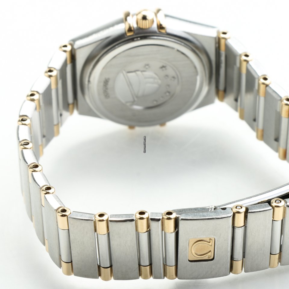 IMG_9081 Omega Constellation Womens watch Quartz Gold Steel 131.20.25.60.05.002 Replica 8