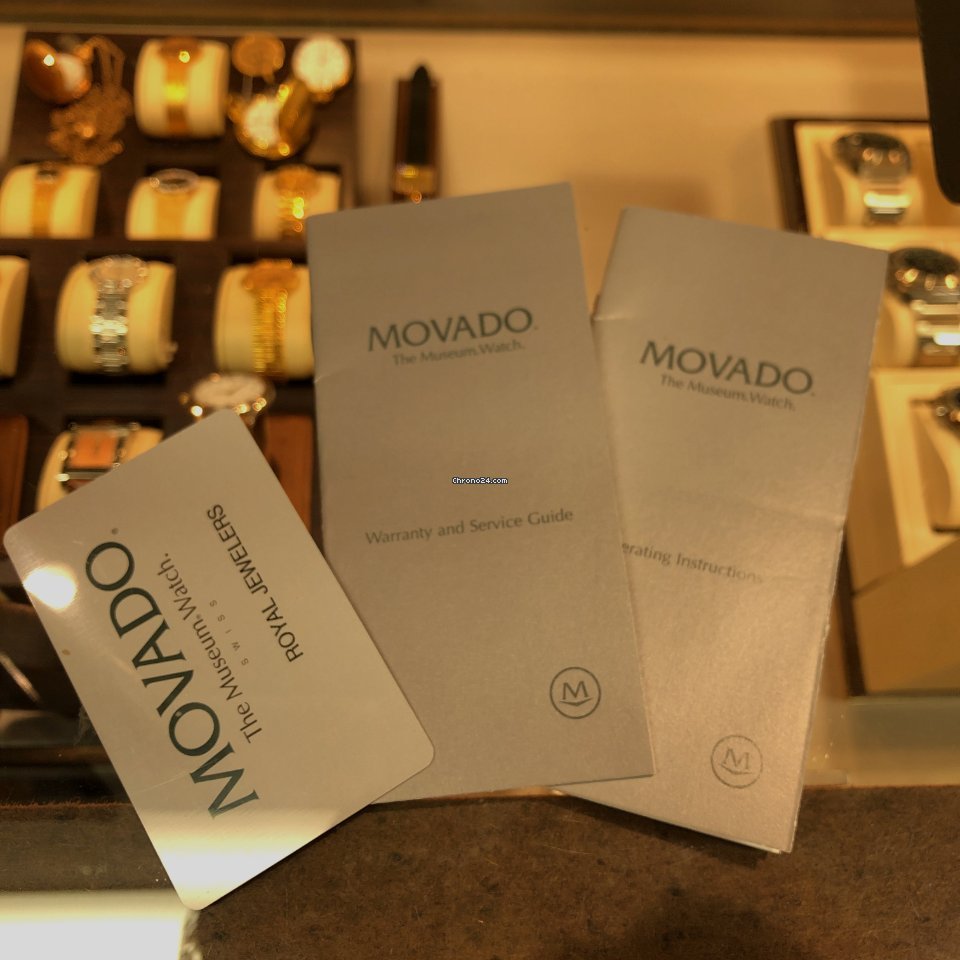 IMG_9081 Movado Mens watch Unisex Quartz Steel 0605619 Replica 8