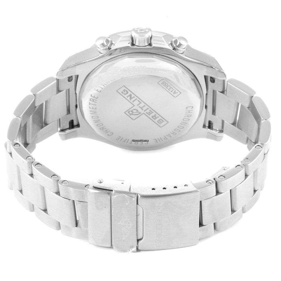 IMG_9081 Breitling Colt Chronograph Automatic Mens watch Unisex Automatic Steel A13035 Replica 8