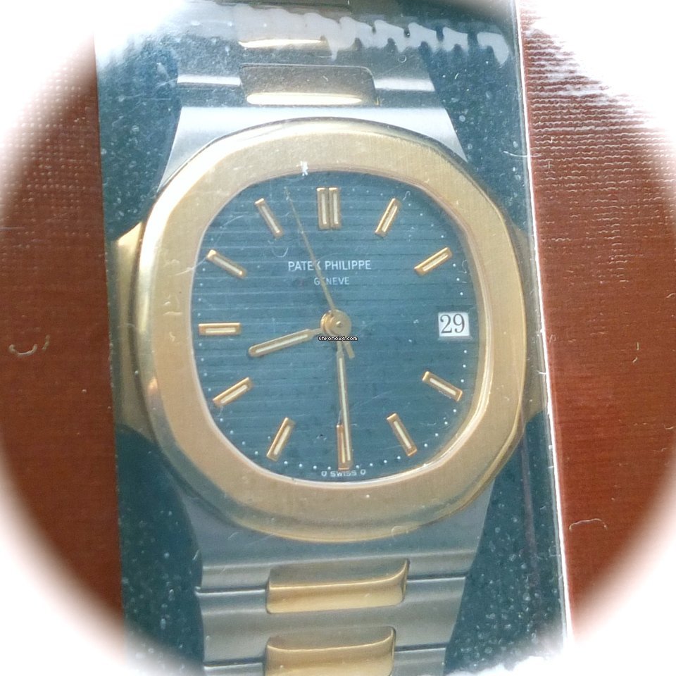 Patek Philippe Nautilus Mens watch Unisex Automatic Gold Steel 3800 1 Nautilus B&P G1belin Full Set Sofort Replica 8