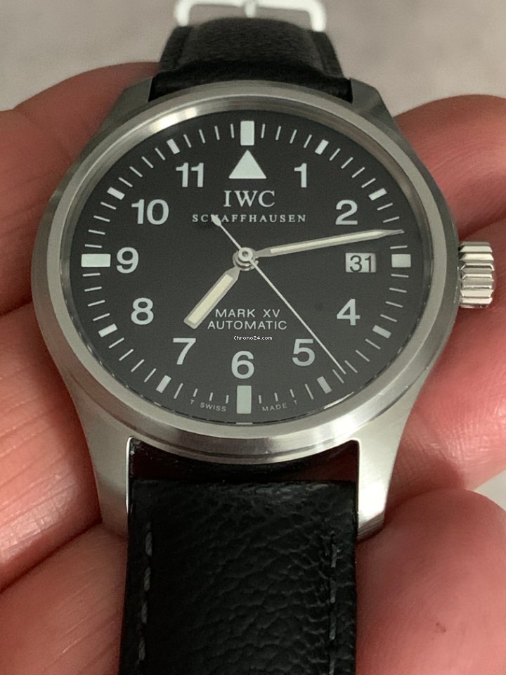 IMG_9081 IWC Pilot Mark Mens watch Unisex Automatic Steel IW3253 Replica 8
