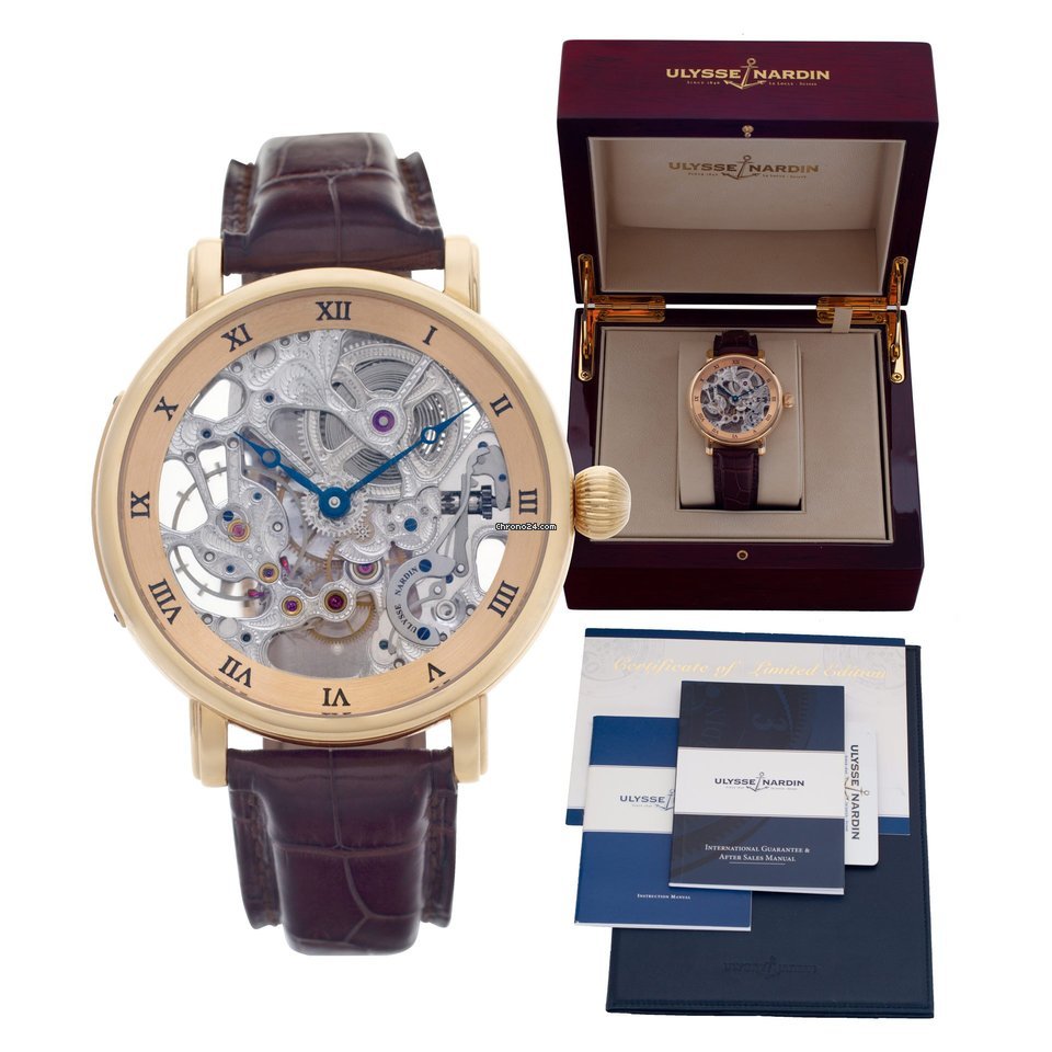 IMG_9081 Ulysse Nardin Manual winding Rose gold 3006 200 Replica 8