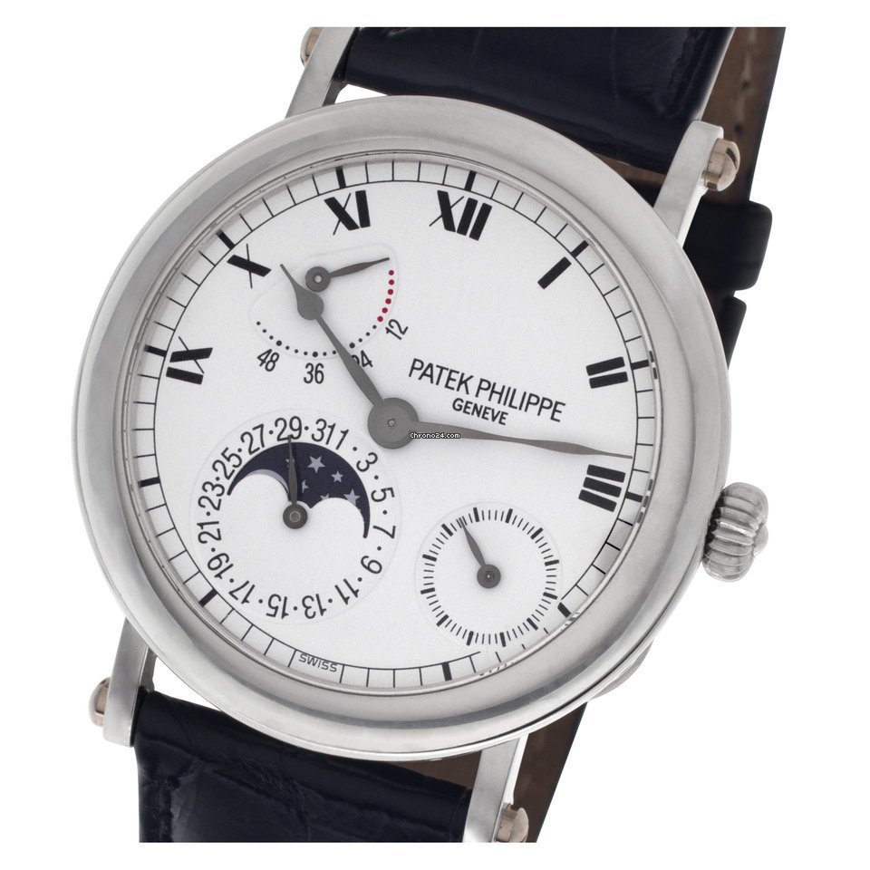 IMG_9081 Patek Philippe Complications Mens watch Unisex Automatic Platinum 5054 P Replica 8