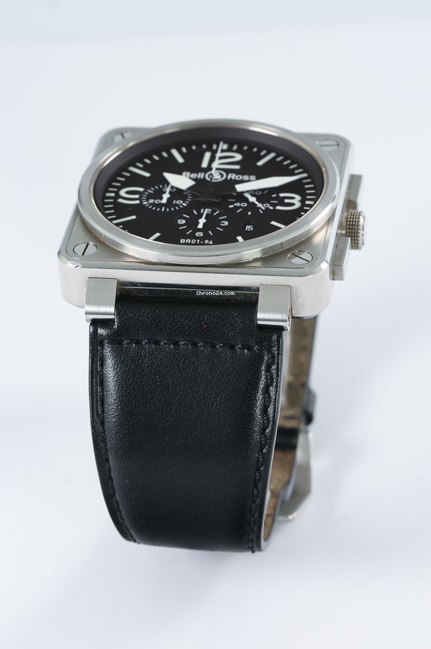 IMG_9081 Bell & Ross BR 01-94 Chronographe Mens watch Unisex Automatic Steel BR01-94-S Replica 8