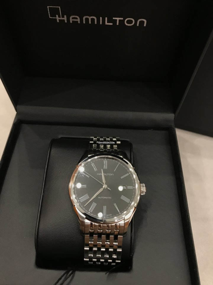 IMG_9081 Hamilton Valiant Mens watch Unisex Automatic Steel H39515134 Replica 8