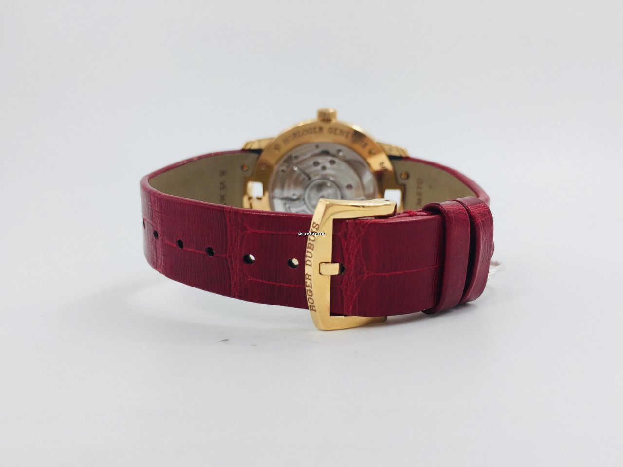 IMG_9081 Roger Dubuis Velvet Womens watch Automatic Rose gold RDDBVE0033 Replica 8