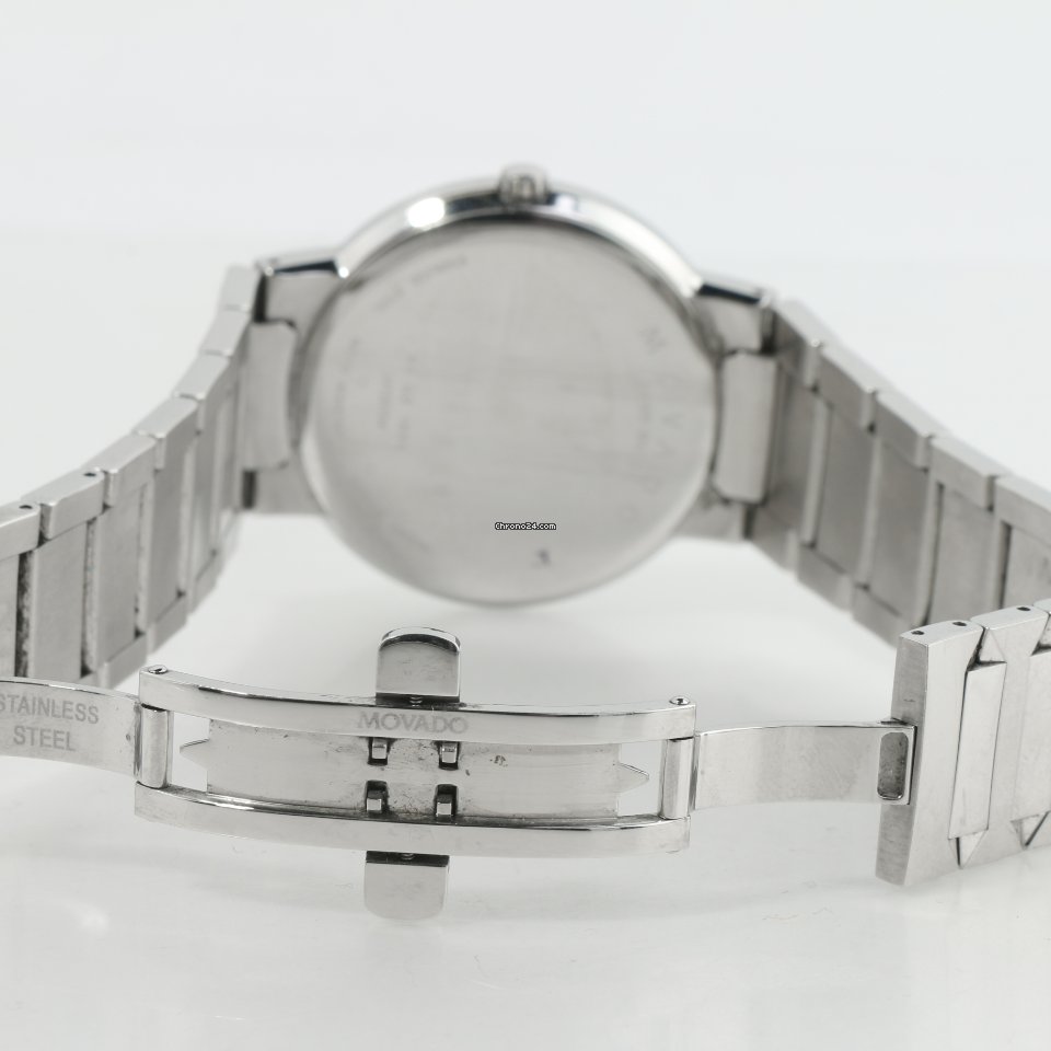 IMG_9081 Movado Mens watch Unisex Quartz Steel 84.G2.1886 Replica 8