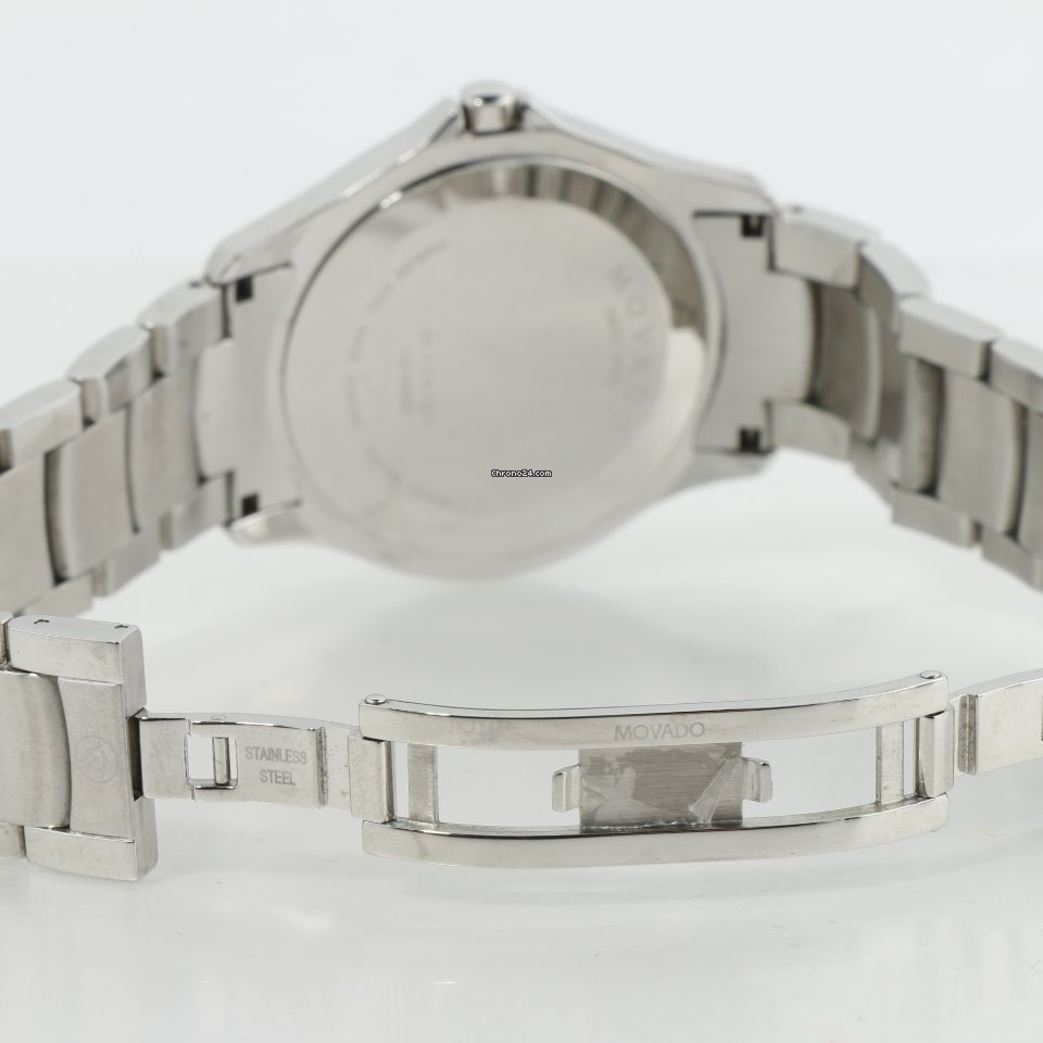 IMG_9081 Movado Masino Mens watch Unisex Quartz Steel 50.1.14.1351 Replica 8