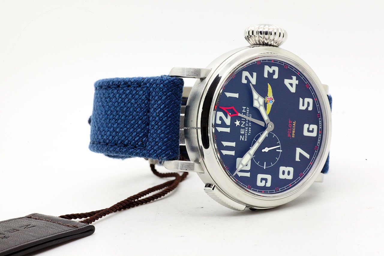 IMG_9081 Zenith Pilot Type 20 GMT Automatic Steel 03.2433.693 27.C739 Replica 8