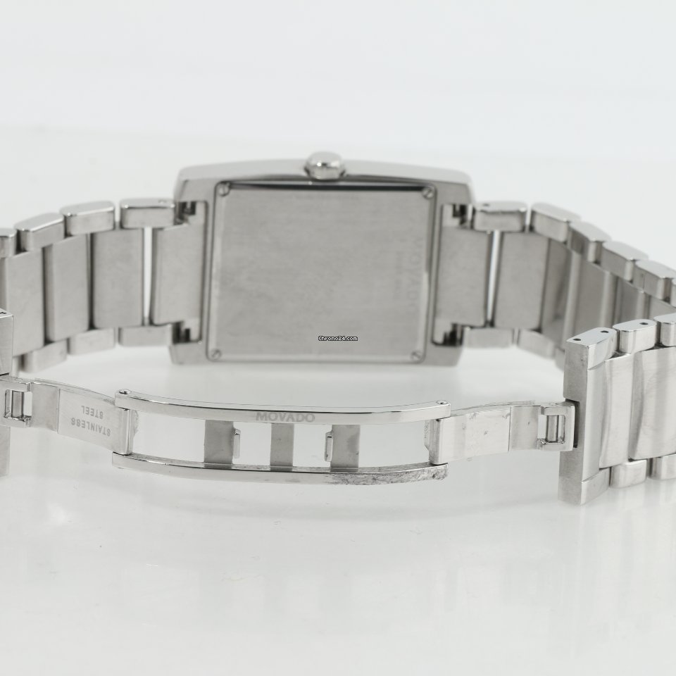 IMG_9081 Movado Mens watch Unisex Quartz Steel 22.1.14.1101 Replica 8
