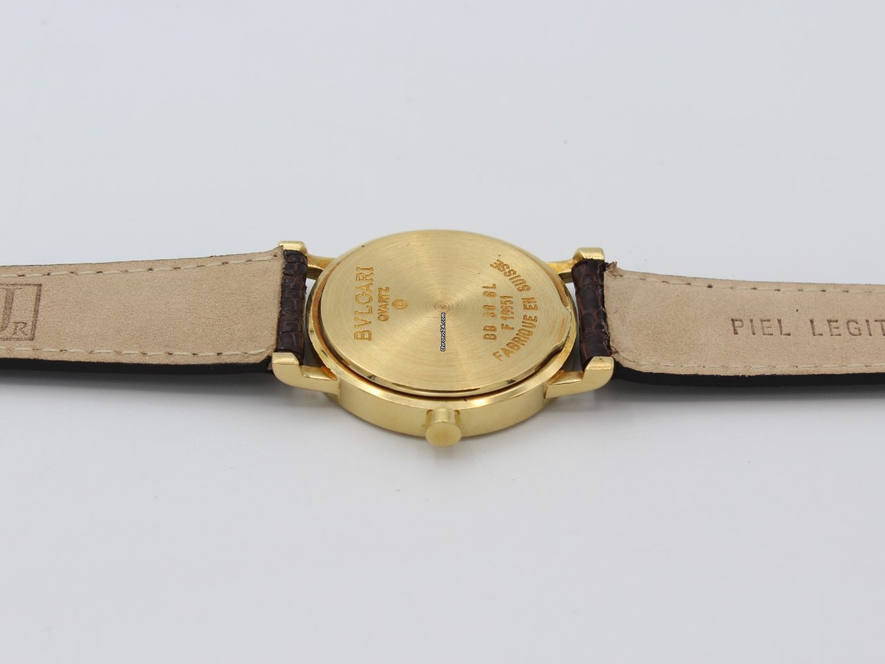 Bulgari Bulgari Womens watch Quartz Yellow gold BB 30 BL Replica 8