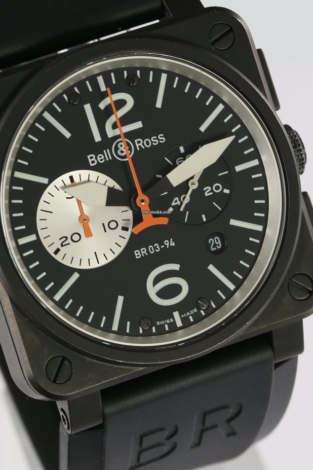 IMG_9081 Bell & Ross BR 03-94 Chronographe Mens watch Unisex Automatic Steel BR03-94 Replica 8
