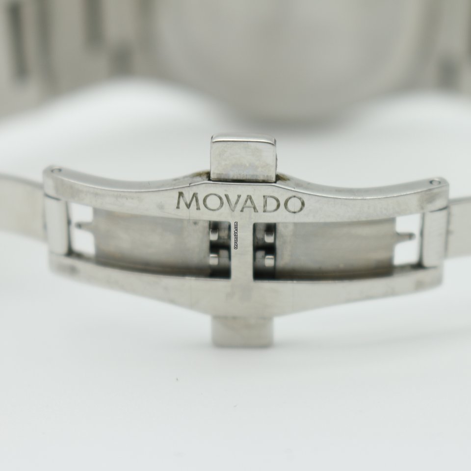 Movado Mens watch Unisex Quartz Steel Movado Luno Replica 8