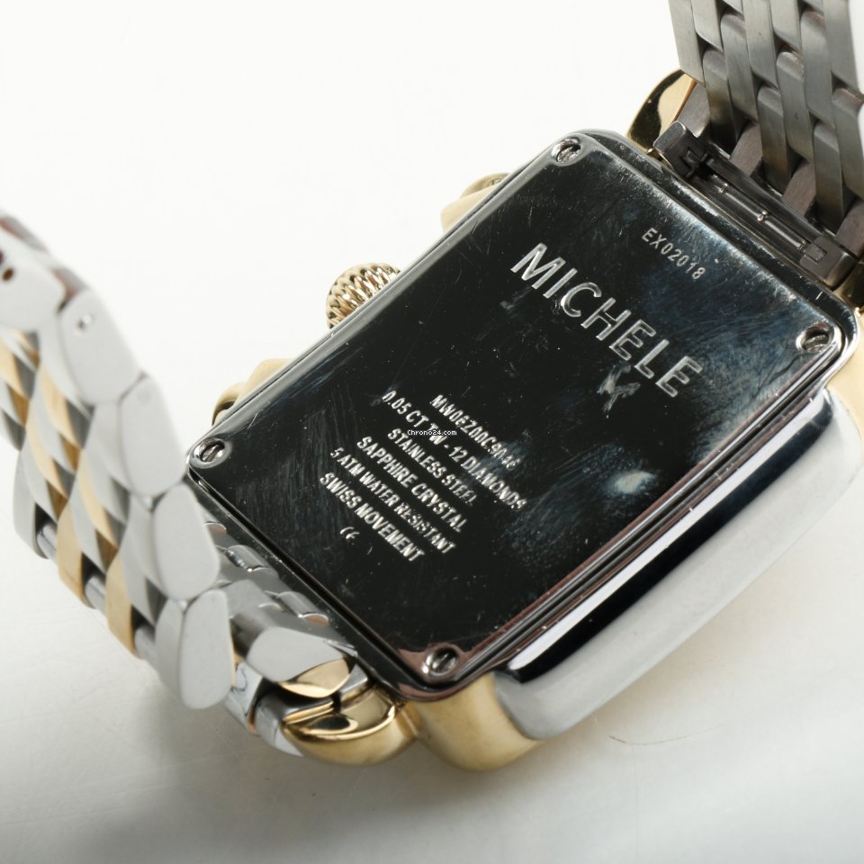 Michele Deco Womens watch Quartz Steel MW06Z00C9046 Replica 8