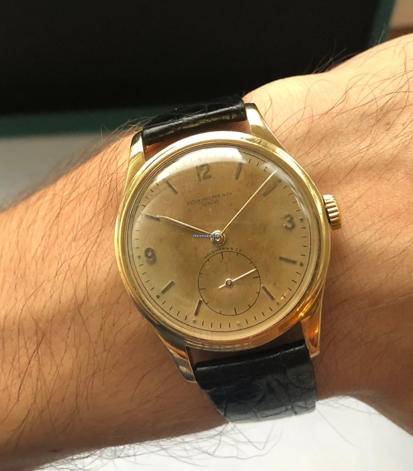 Patek Philippe Mens watch Unisex Manual winding Yellow gold 530 Replica 8