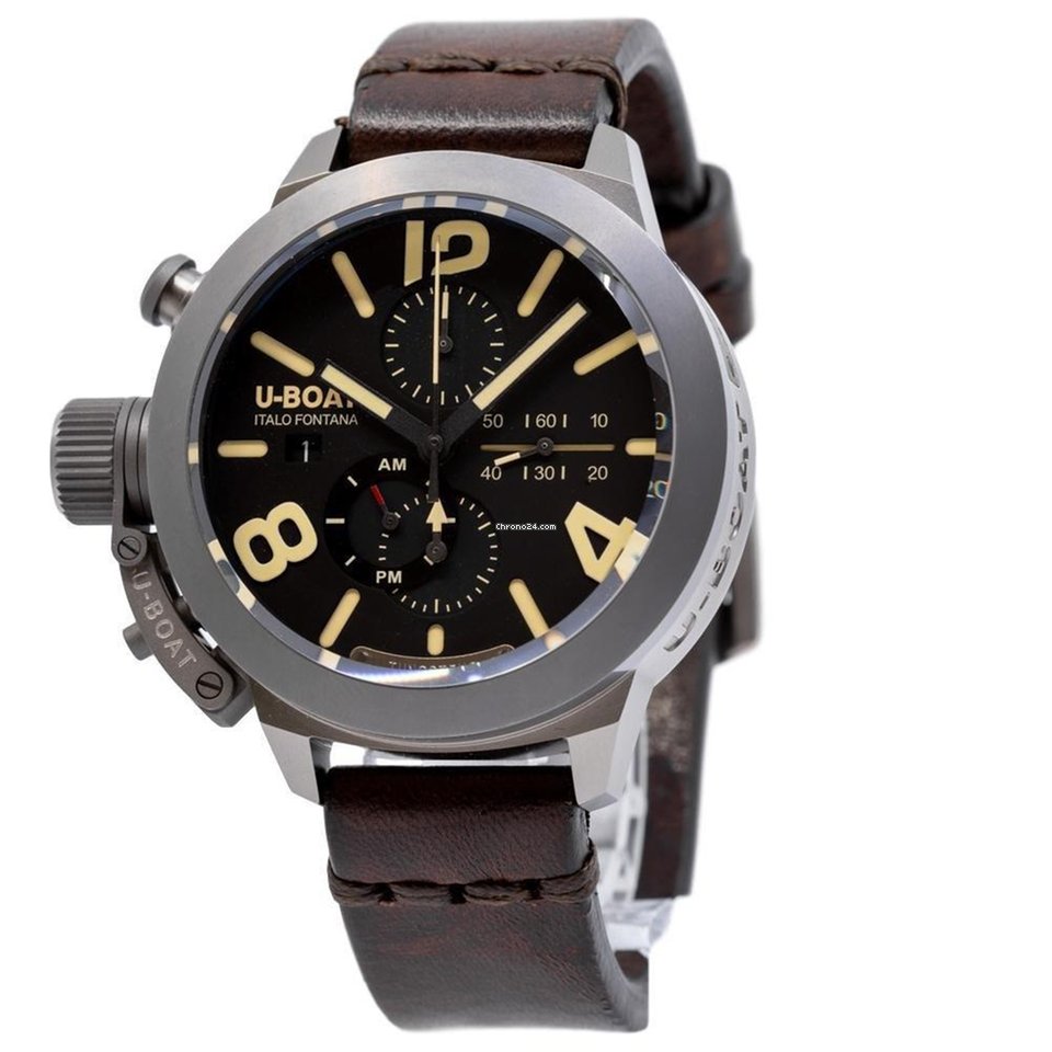 U-Boat Classico Mens watch Unisex Automatic Titanium 8061 Replica 8