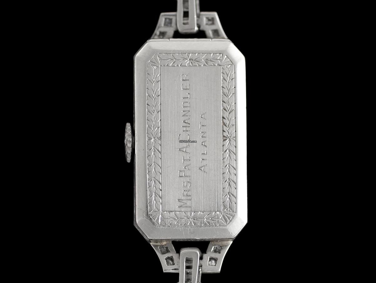 IMG_9081 Patek Philippe Vintage Womens watch Manual winding Platinum 7827R Replica 8