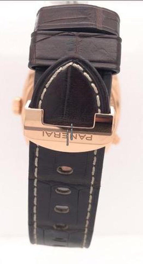 Panerai Special Editions Mens watch Unisex Manual winding Rose gold PAM00502 Replica 8