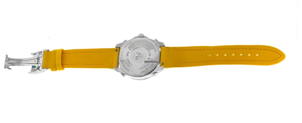 IMG_9081 Jacob & Co. Five Time Zone Mens watch Unisex Quartz Steel JC-M122 Replica 8