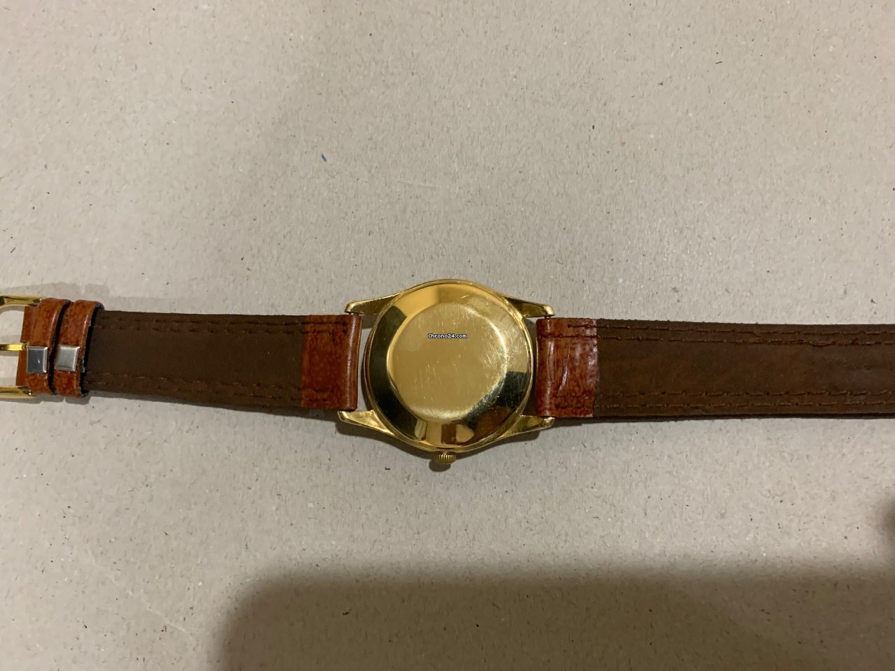 IMG_9081 Vacheron Constantin Patrimony Mens watch Unisex Manual winding Yellow gold 6136 Replica 8