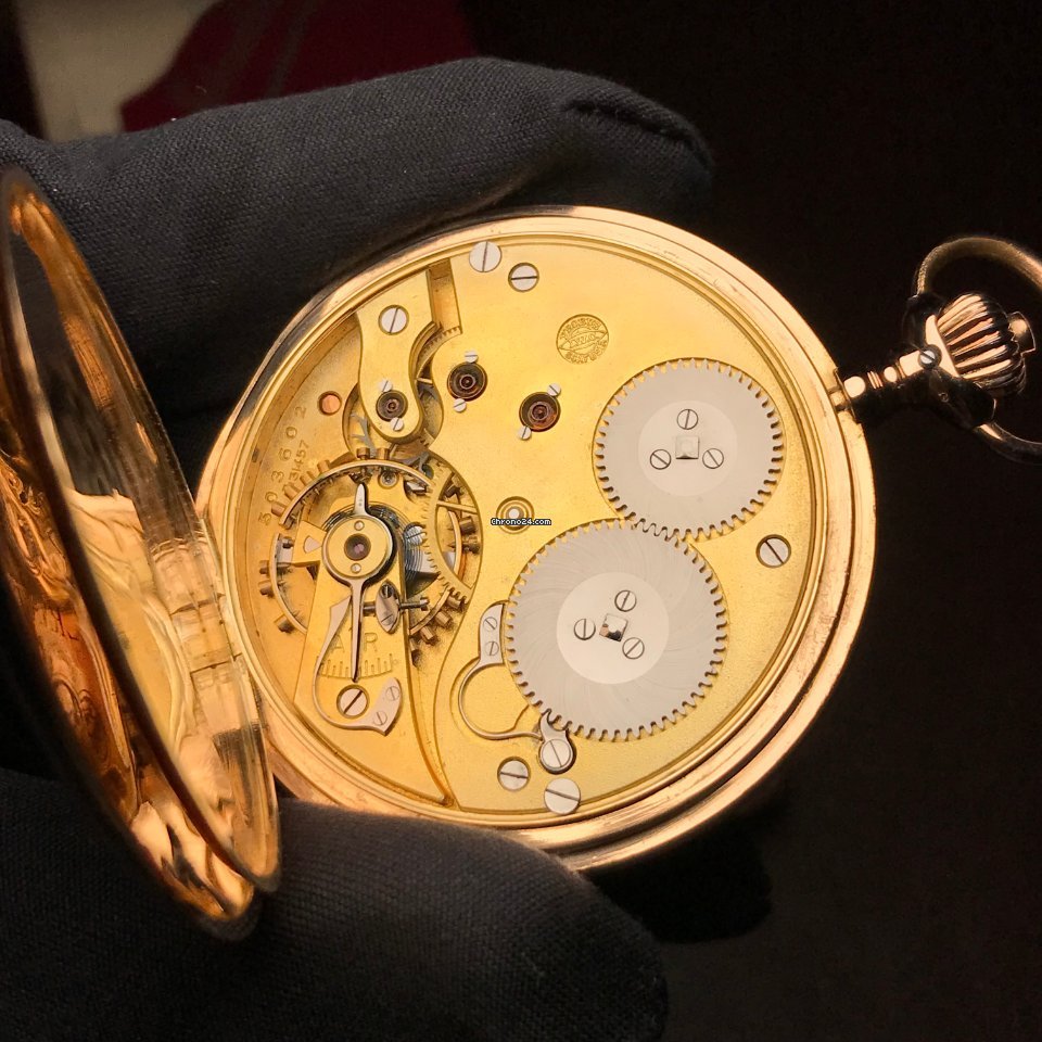 IMG_9081 IWC Mens watch Unisex Manual winding Yellow gold 564344 Replica 8