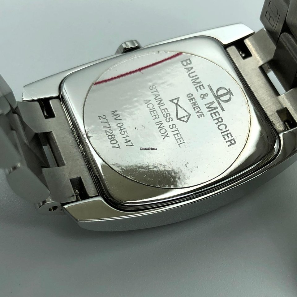 IMG_9081 Baume & Mercier Hampton Womens watch Quartz Steel MV045147 Replica 8
