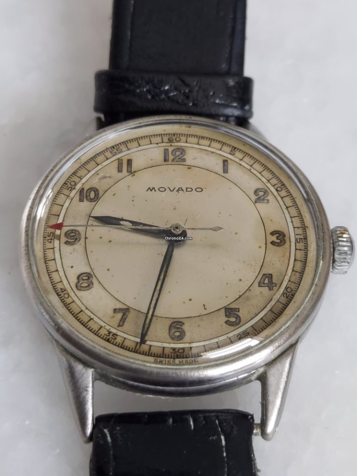 IMG_9081 Movado Mens watch Unisex Manual winding Steel 0080327 Replica 8