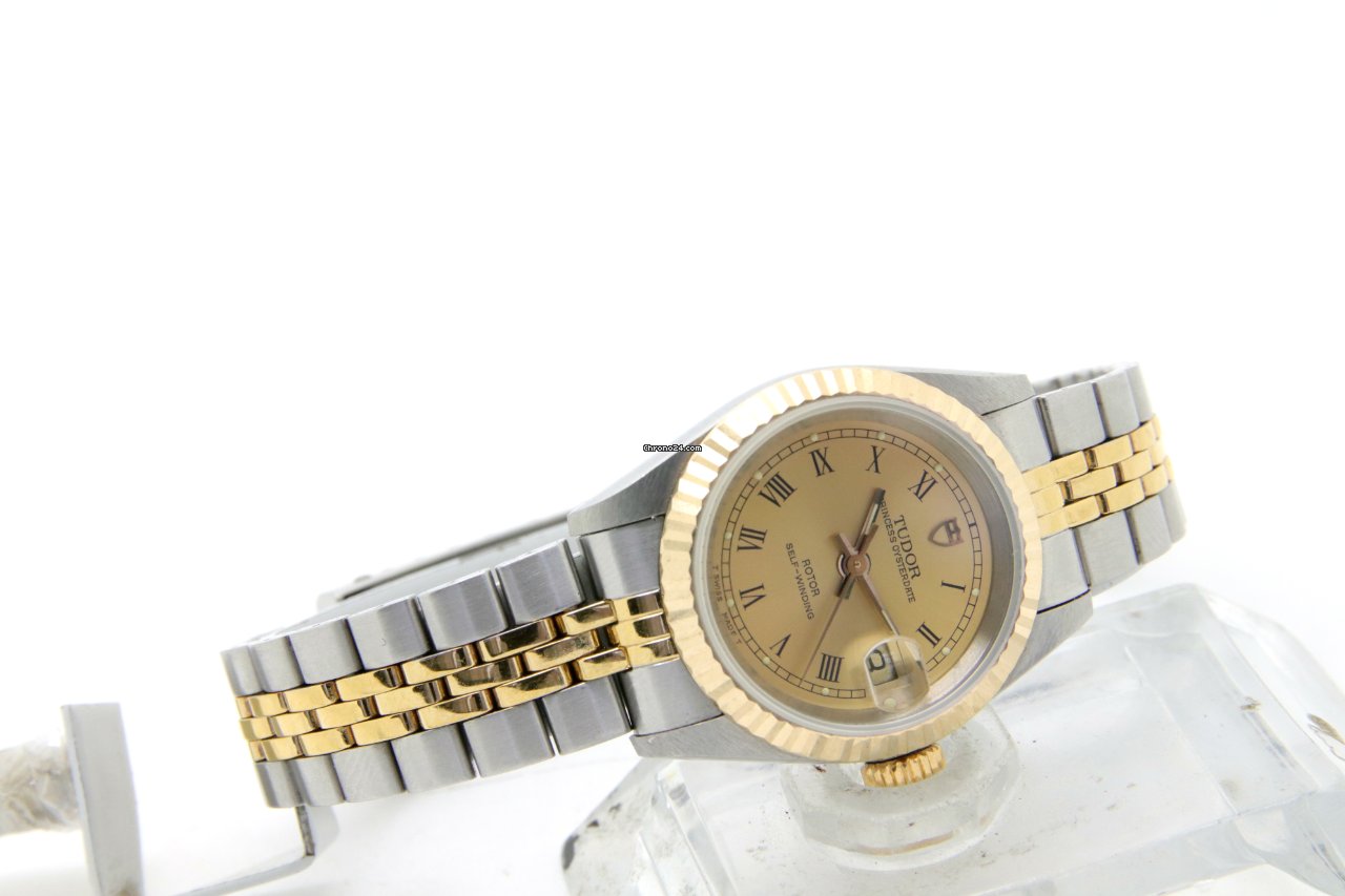Tudor Prince Oysterdate Womens watch Automatic Gold Steel 92413 Replica 8