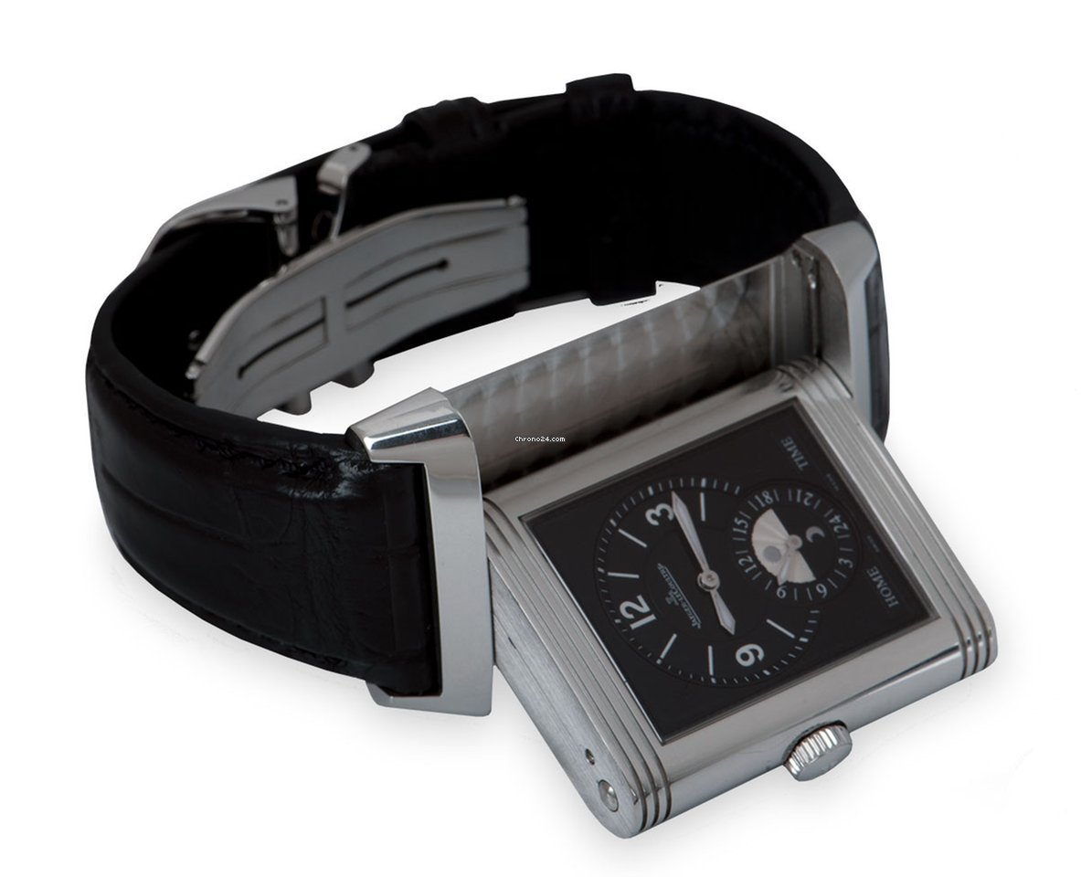Jaeger-LeCoultre Grande Reverso Mens watch Unisex Manual winding Steel Jaeger Le-Coultre Reverso 274.8.85 Replica 8