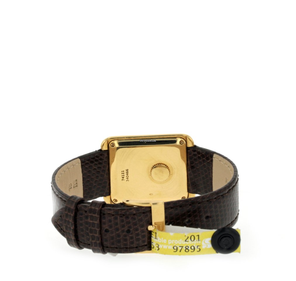Piaget Mens watch Unisex Quartz Yellow gold 74121 Replica 8