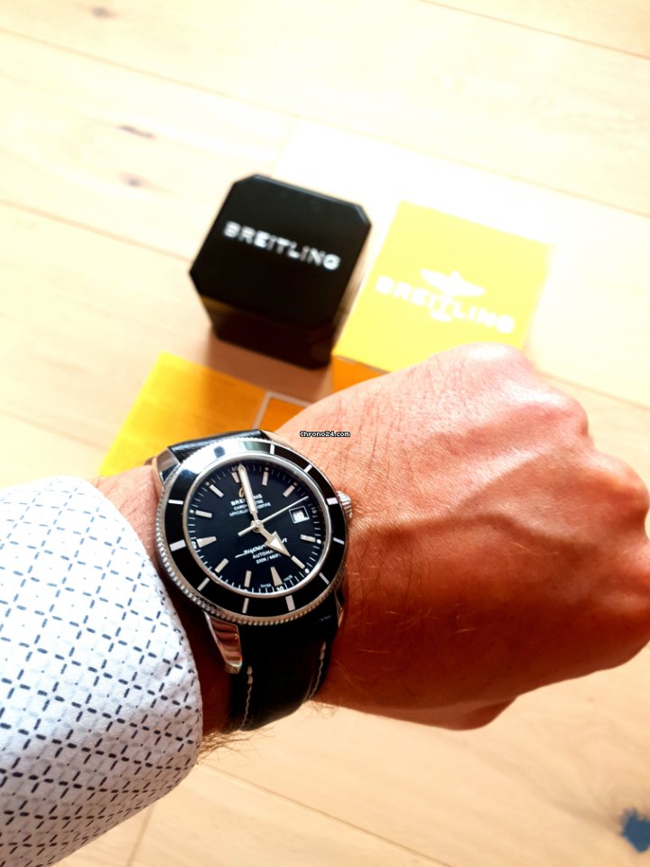 IMG_9081 Breitling Superocean Heritage 42 Mens watch Unisex Automatic Steel A1732124.BA61.200S.A20D.2 Replica 8