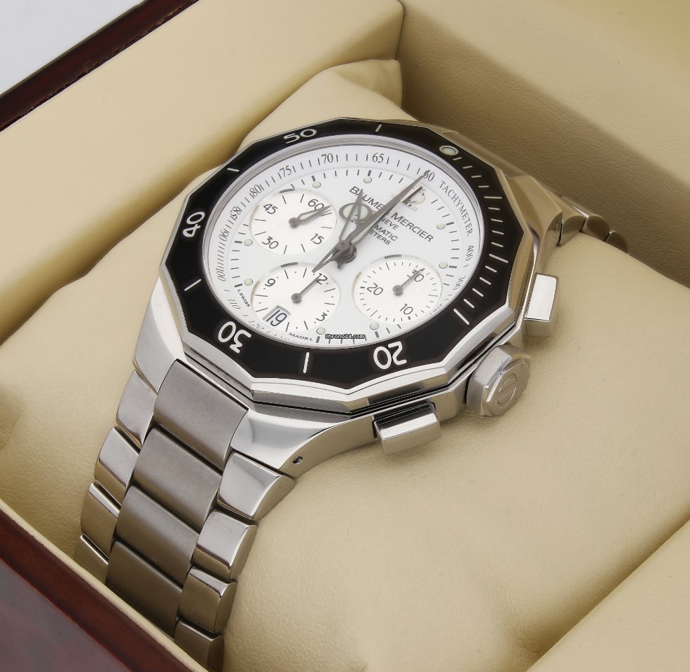 IMG_9081 Baume & Mercier Riviera Mens watch Unisex Automatic Steel M0A08724 Replica 8