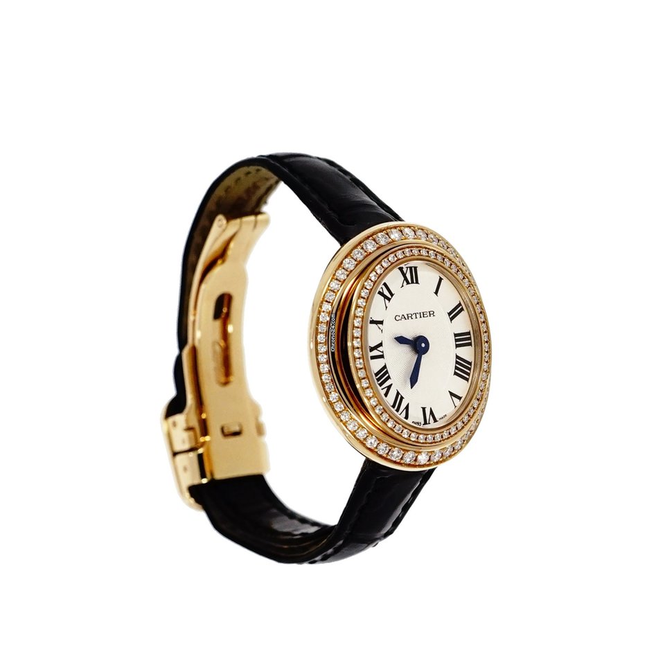 IMG_9081 Cartier Hypnose Womens watch Quartz Rose gold WJHY0003 Replica 8