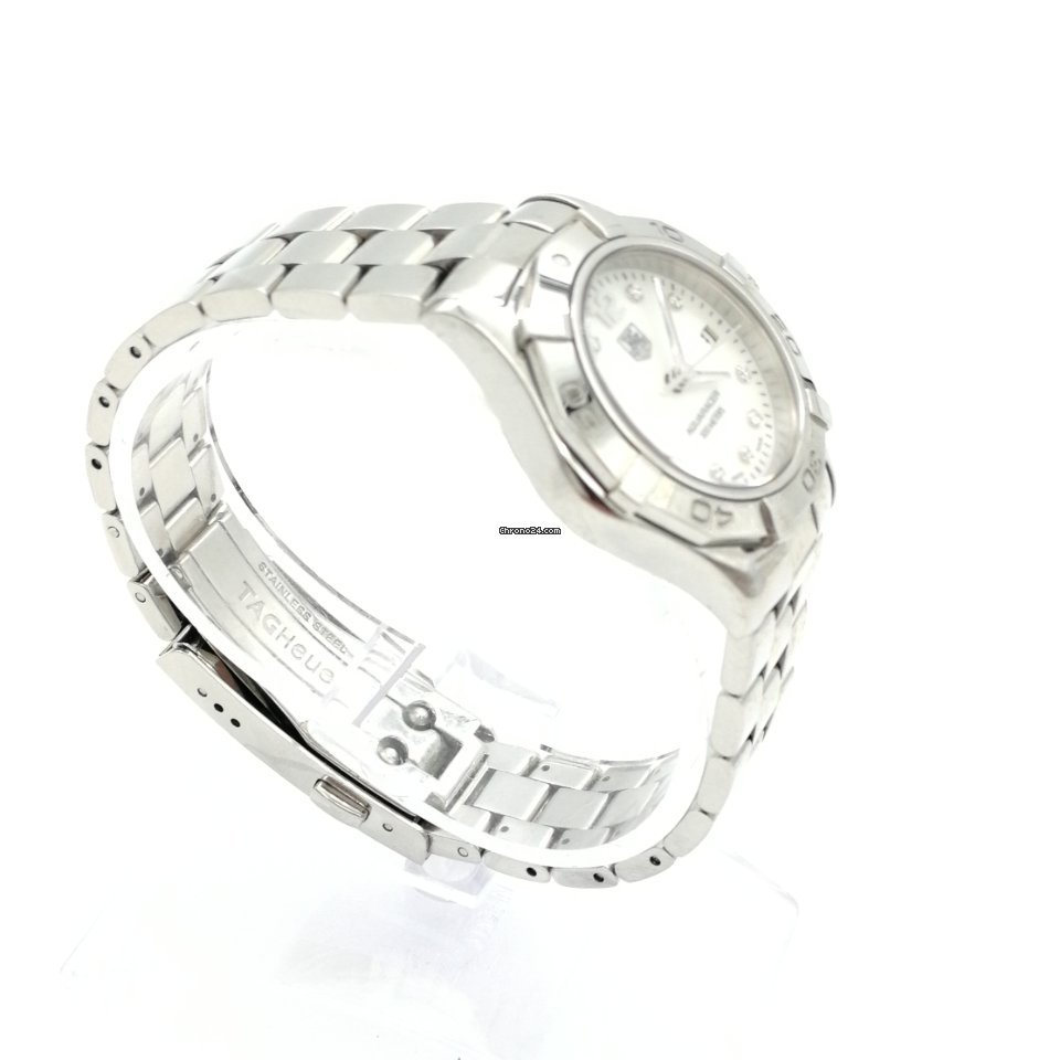 IMG_9081 TAG Heuer Aquaracer Lady Womens watch Quartz Steel WAF1415 EBB9030 Replica 8