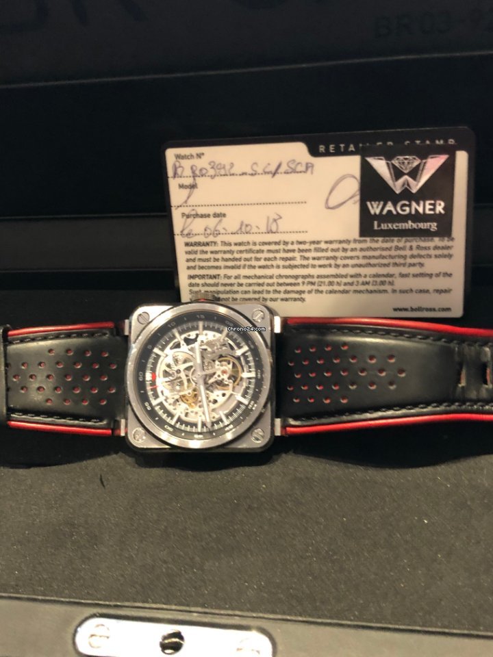 Bell & Ross BR 03 Steel BR0392-SC SCA Replica 8