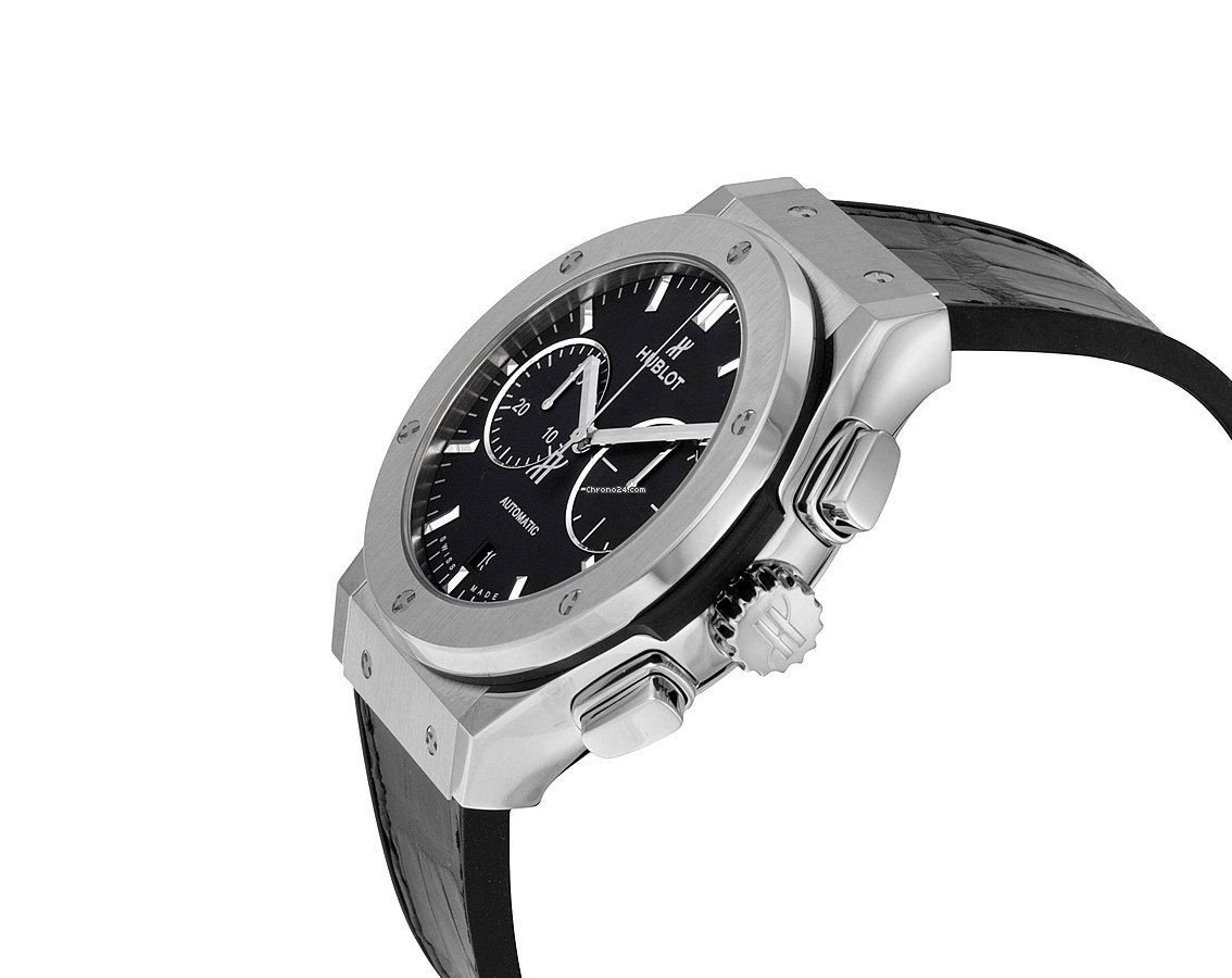 Hublot Classic Fusion Chronograph Mens watch Unisex Automatic Titanium 521.NX.1171.LR Replica 8