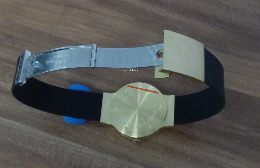 IMG_9081 IWC Porsche Design Mens watch Unisex Quartz Yellow gold 3320 Replica 8