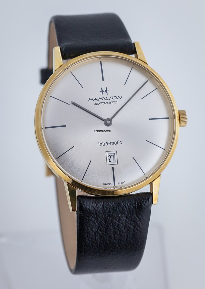 Hamilton Intra-Matic Mens watch Unisex Automatic Steel H38735751 Replica 8